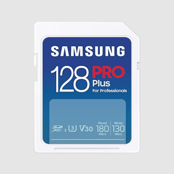 Thẻ nhớ SD Samsung Pro Plus 128GB (R/W 180MB/s/ 130MB/s)