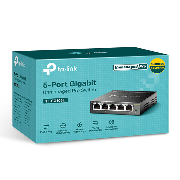 Switch TP-Link TL-SG105E 5 cổng Gigabit