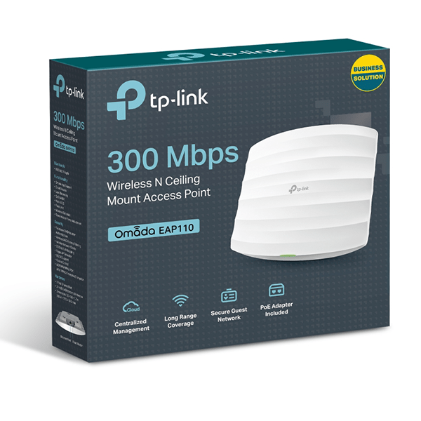 Wifi TP-Link EAP110 gắn trần chuẩn N Tốc độ 300Mbps