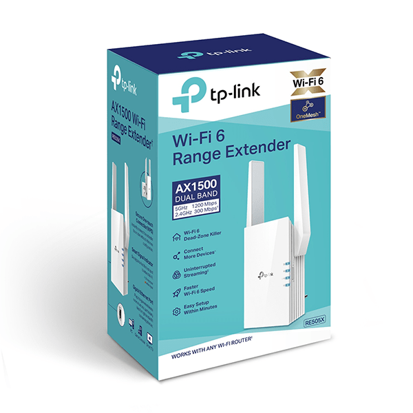 Bộ mở rộng sóng Wi-Fi TPLink RE505X AX1500