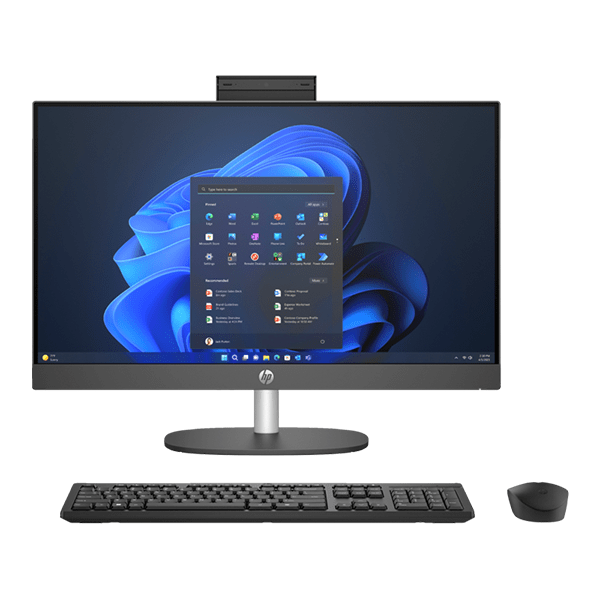 Máy tính AIO HP ProOne 240 G10 AY2G7PT (Core 7-155U/ 16GB/ 512GB SSD/ 23.8inch/ Win11/ Black)