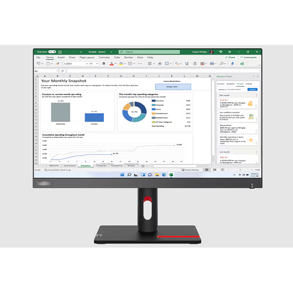 Màn hình Lenovo Think Vision S22i-30 63FCKARBWW (21.5Inch/ Full HD/ 4ms/ 75HZ/ 250cd/m2/ IPS)