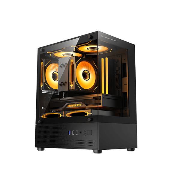 Vỏ case máy tính KENOO ESPORT MK120 - Màu Đen