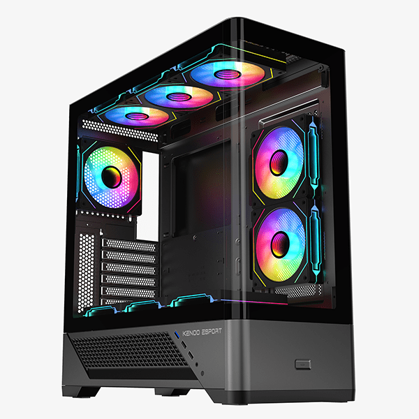 Vỏ case máy tính KENOO ESPORT AKC300 - Màu Đen