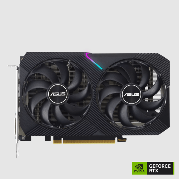 Card đồ họa Asus Dual GeForce RTX 3050 V2 8GB (GDDR6/ 128 bit)