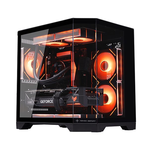 Vỏ case máy tính KENOO ESPORT MCK300 - Màu Đen