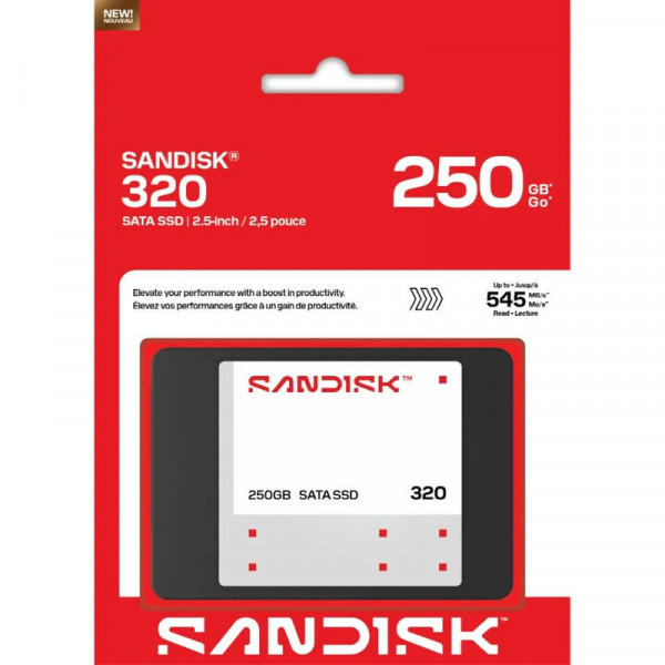 Ổ cứng gắn trong SSD SanDisk 320 250GB SATA III 2.5 inch SDSS31250GBB-000G0