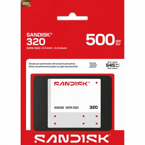 Ổ cứng gắn trong SSD SanDisk 320 500GB SATA III 2.5 inch SDSS31500GBB-000G0