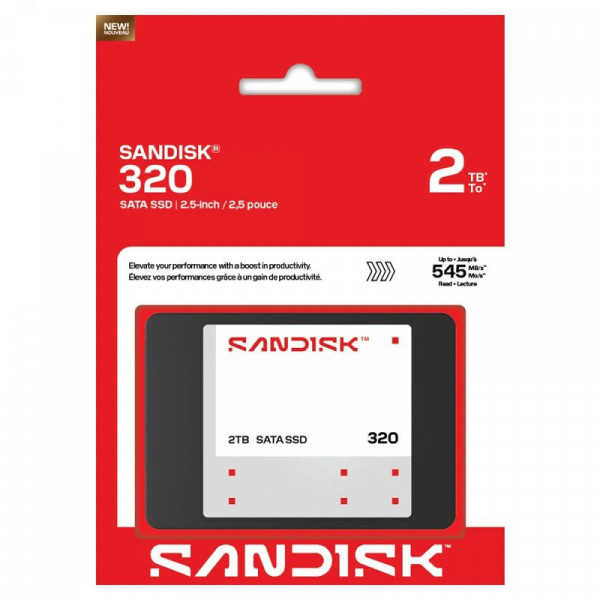 Ổ cứng gắn trong SSD SanDisk 320 2TB SATA III 2.5 inch SDSS31200TBB-000G0