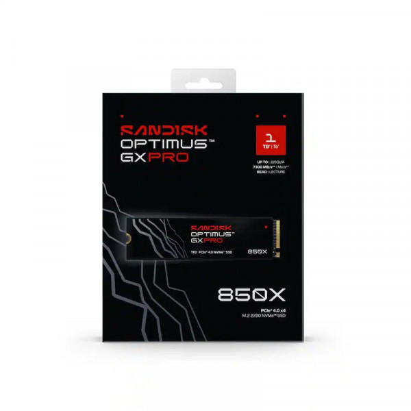 SSD SanDisk Optimus GX PRO 850X 1TB PCIe 4.0 NVMe SDSP81100TAN-000E0