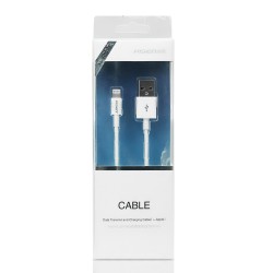 Cáp sạc USB Pisen dùng điện thoại Iphone 5/6 (chính hãng)