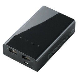 Pin sạc dự phòng Elecom 5200mAH 2 cổng ra 2A (5220BK)-Đen