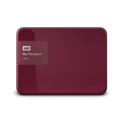 Ổ cứng lắp ngoài Western Digital Ultra 1Tb USB3.0 New- Đỏ mận