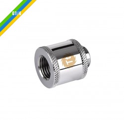 Ống nối Fit Thermaltake Pacific G1/4 Female to Male Extender 20mm Chrome