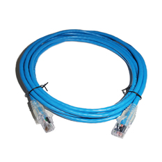 PatchCord AMP 1859243-7 Cat5e SL, Yellow, Transparen 7 Ft