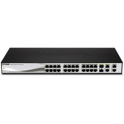 Thiết bị chia mạng Dlink Smart DES-1210-28 (combo switch)