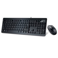 Bộ bàn phím chuột Genius Slimstar C130 (USB, Có dây)