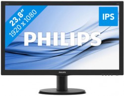 Màn hình Philips 240V5QDAB 23.8Inch IPS