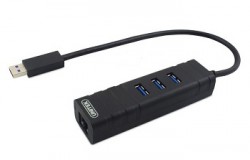 Cáp chuyển đổi Vention từ USB3.0 sang LAN (10/100) + 3 cổng USB