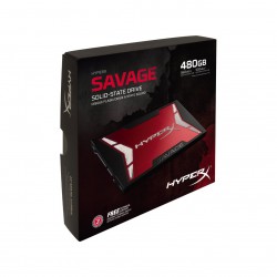 Ổ SSD Kingston HyperX Savage SHSS37A 480Gb SATA3 (đọc: 560Mb /ghi: 530Mb)