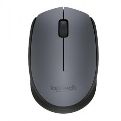 Chuột không dây Logitech M171 - Xám (1000Dpi, Quang)