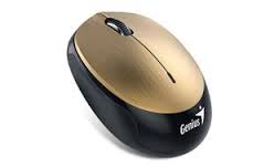 Chuột không dây Genius Traveler 9000BT Vàng(USB/ BLUETOOTH, Không dây)