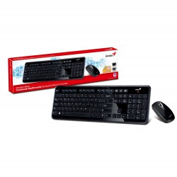 Bộ bàn phím chuột không dây Genius Slimstar I8050 USB-Wireless