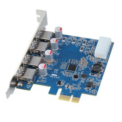 Cạc chuyển đổi từ PCI 1X sang 4 cổng USB