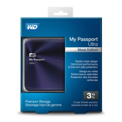 Ổ cứng lắp ngoài Western Digital Ultra Metal 3Tb USB3.0 Xanh