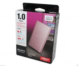 Ổ cứng lắp ngoài Sony 1Tb USB3.0 Hồng