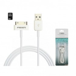 Cáp sạc USB Pisen dùng điện thoại Iphone 4 (chính hãng)