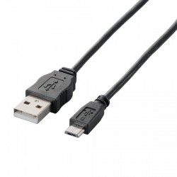 Cáp sạc dữ liệu Elecom cho ĐTDĐ cổng Micro USB 2.0 (12BK)-Đen