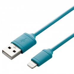 Cáp Lightning ELECOM LHC-UAL12CBU-G Blue