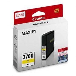 Mực hộp máy in phun Canon PGI-2700Y - Dùng cho MB5370, MB5070, iB4070