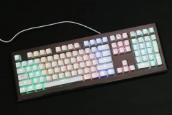 Bàn phím cơ Fuhlen  SM700 Brown switches Led 7 màu Gaming