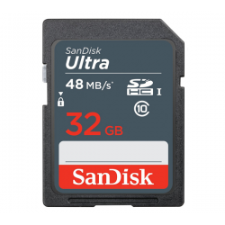 Thẻ nhớ SD Sandisk 32Gb Class 10 Read 48MB/s