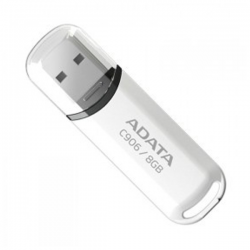 Thẻ nhớ USB Adata C906 8Gb (Trắng)