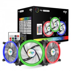 Quạt case Aigo Z6-3 RGB (3PCS/PACK)