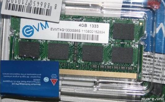 RAM Laptop EVM 2Gb DDR3 1333