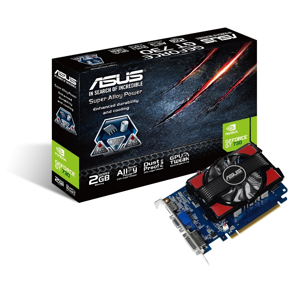 Asus GT730-2GD3 (Geforce GT730/ 2Gb/ DDR3/ 128Bit)