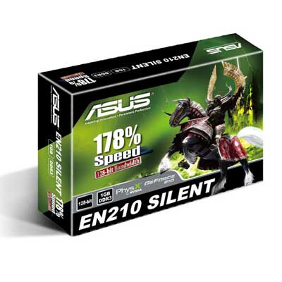 Asus N210-Silent-DI-1GD3 (Geforce 210/ 1Gb/ DDR3/ 64Bit)