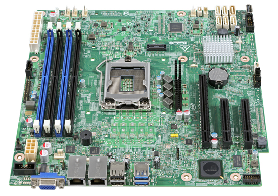 Intel DBS1200SPS (Chipset Intel C232/ Socket LGA1151/ VGA onboard)