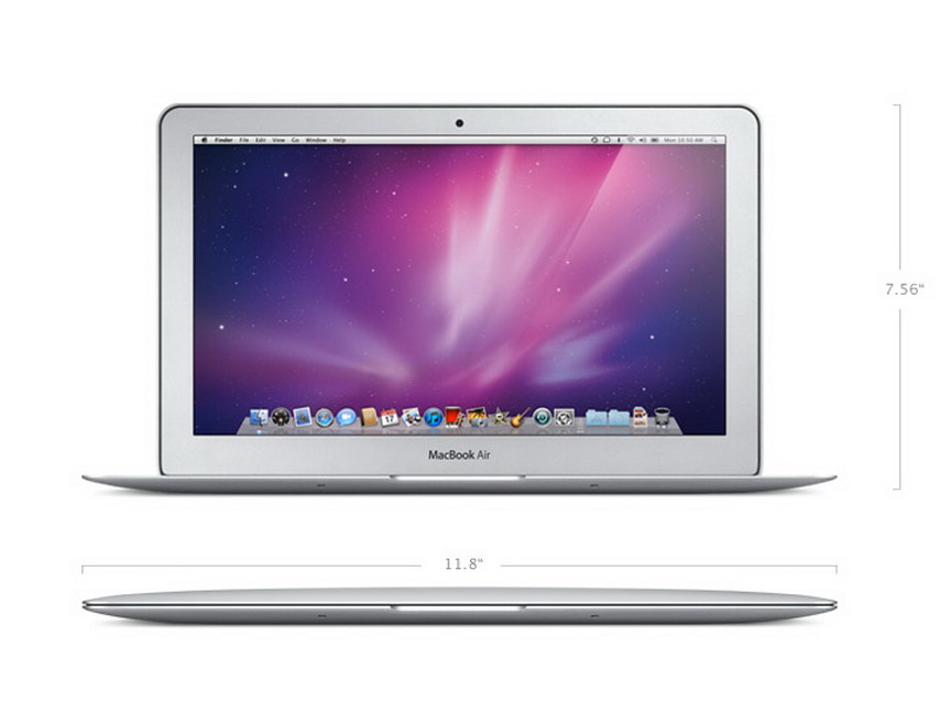 Máy tính xách tay Apple Macbook Air MJVG2 (Silver)