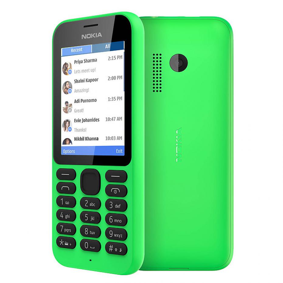 Nokia  215 (Green)- 2.4Inch/ 2 sim
