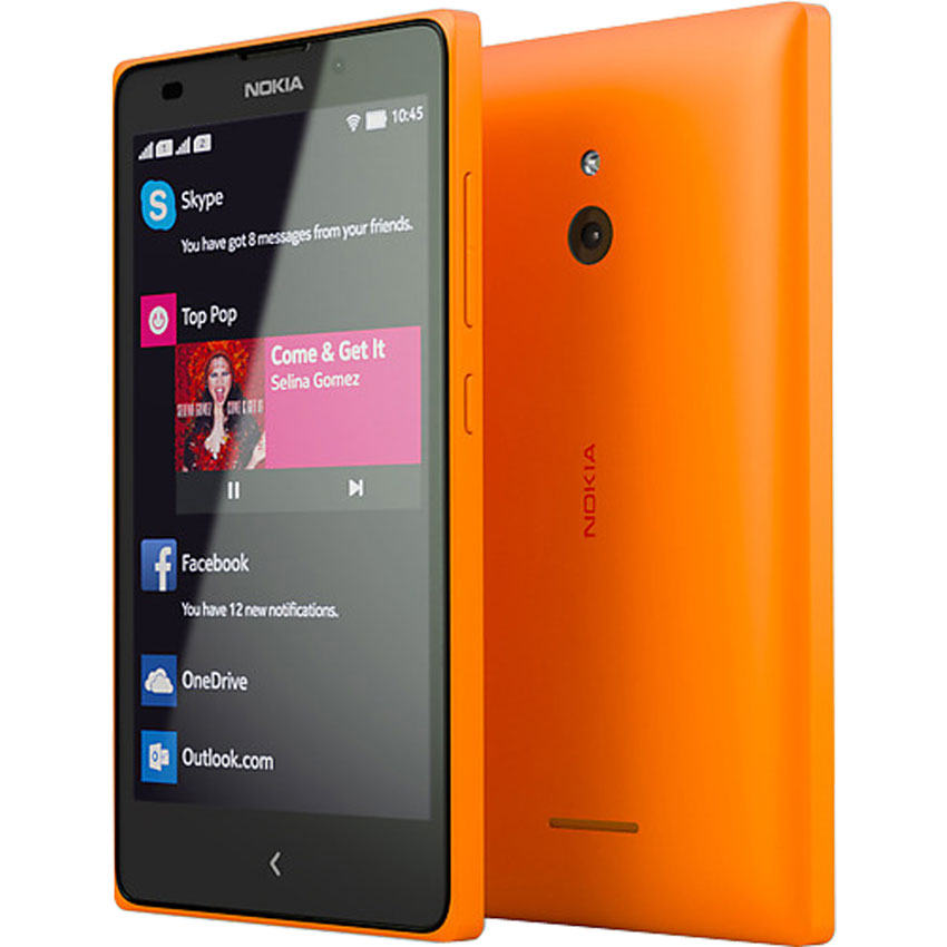 Nokia  XL (Orange)- 5.0Inch/ 4Gb/ 2 sim