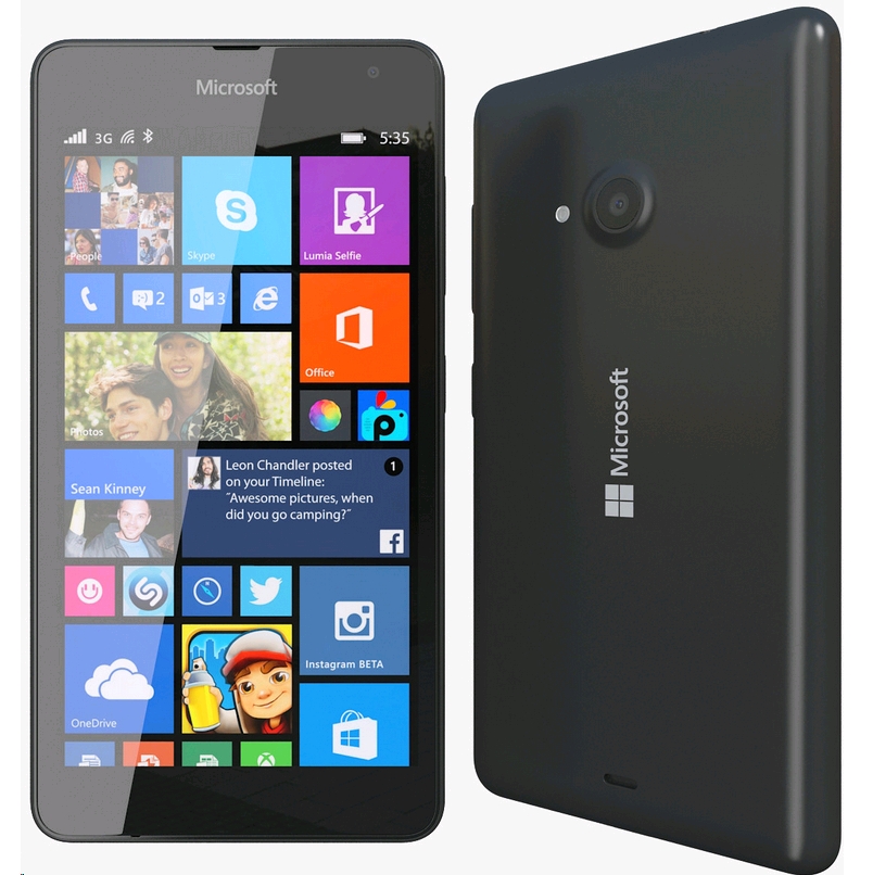 Microsoft Lumia 535 (Grey)- 5.0Inch/ 8Gb/ 2 Sim