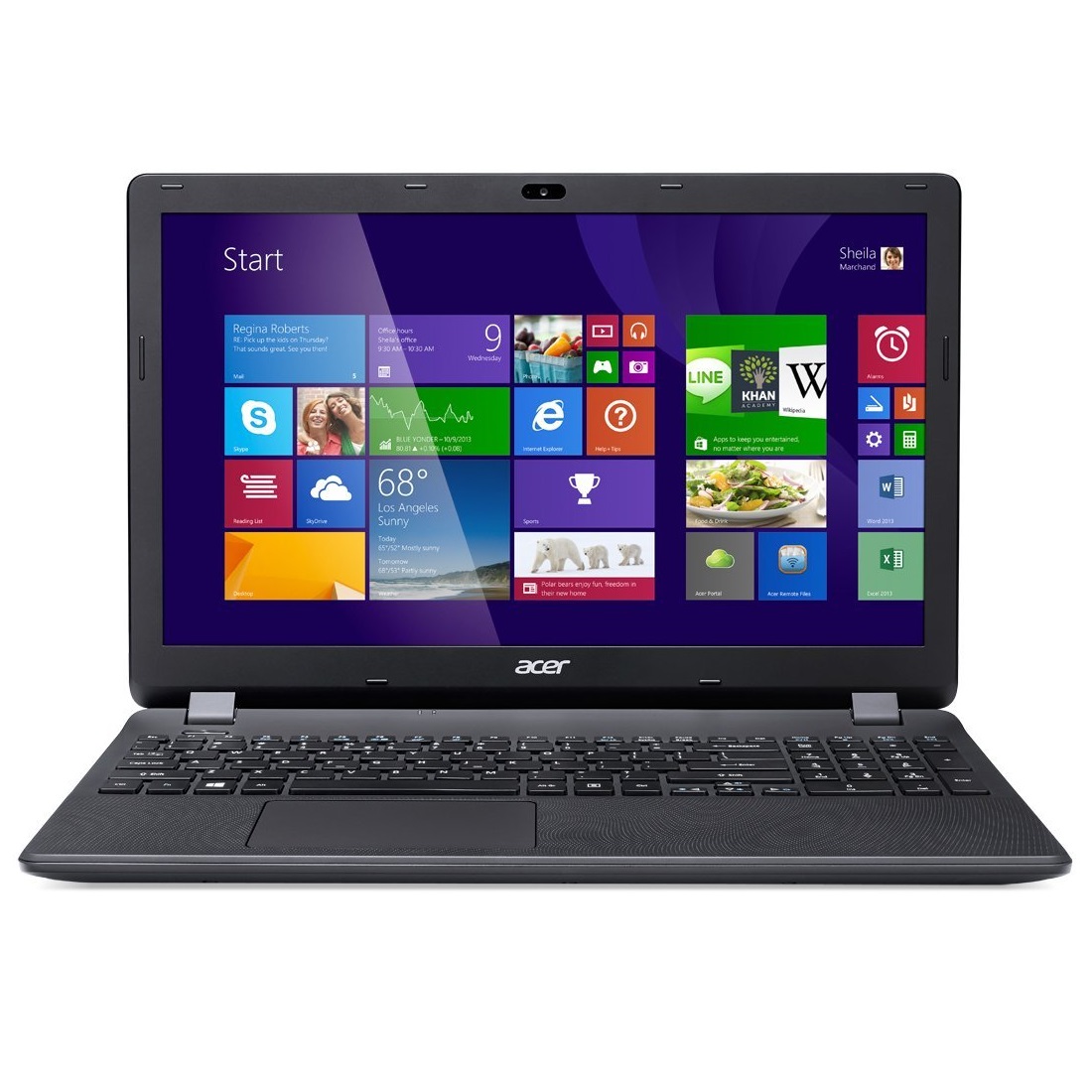 Máy tính xách tay Acer Aspire ES1 512-P6YV NX.MRWSV.003 (Black)