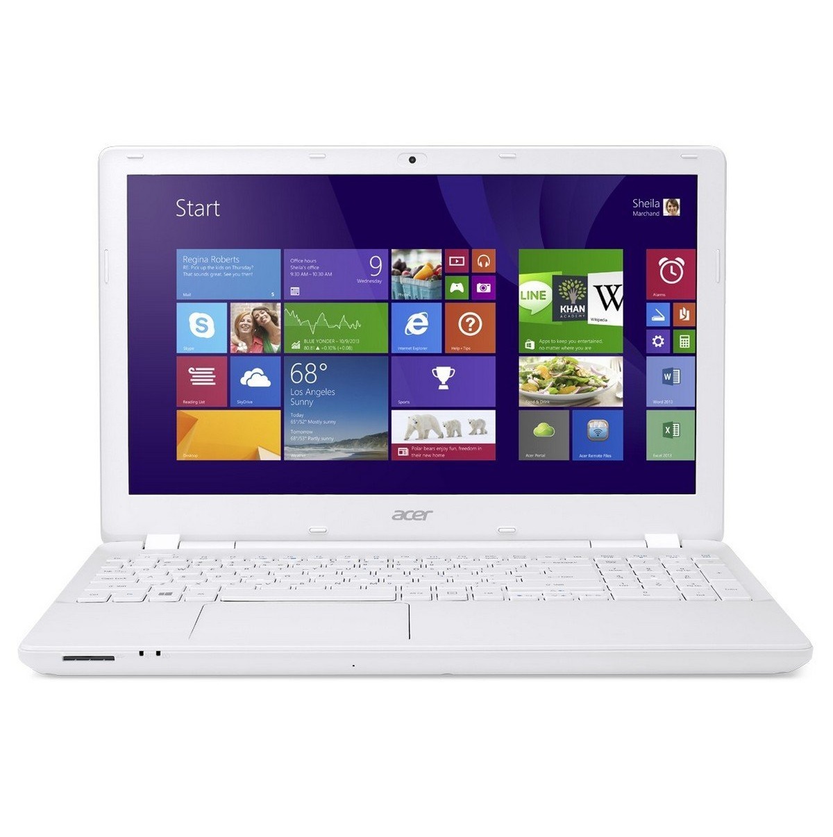 Máy tính xách tay Acer Aspire V3 572-52WG NX.MS9SV.001 (White)