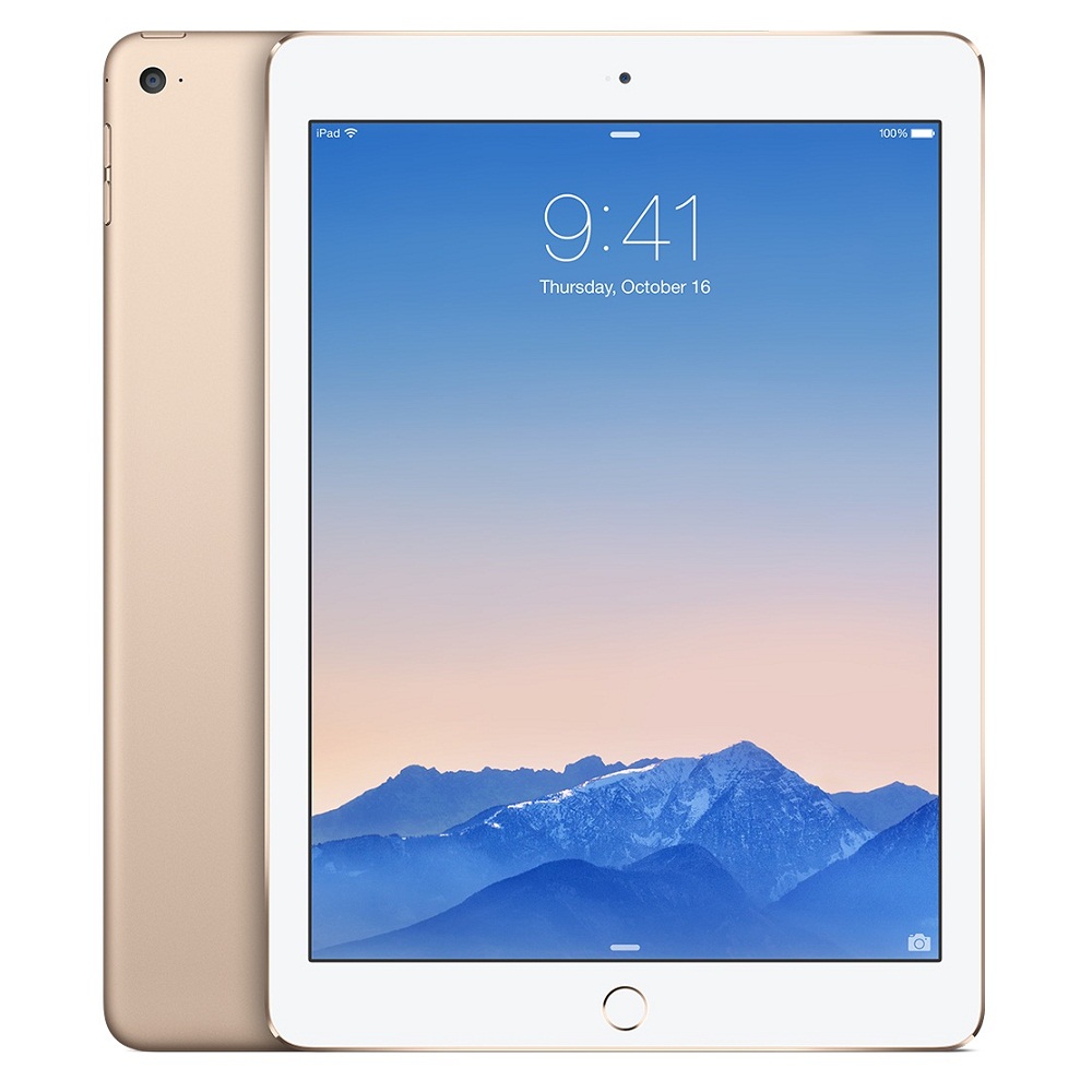 Apple iPad Air 2 Retina Wifi (Gold)- 16Gb/ 9.7Inch/ Wifi + Bluetooth