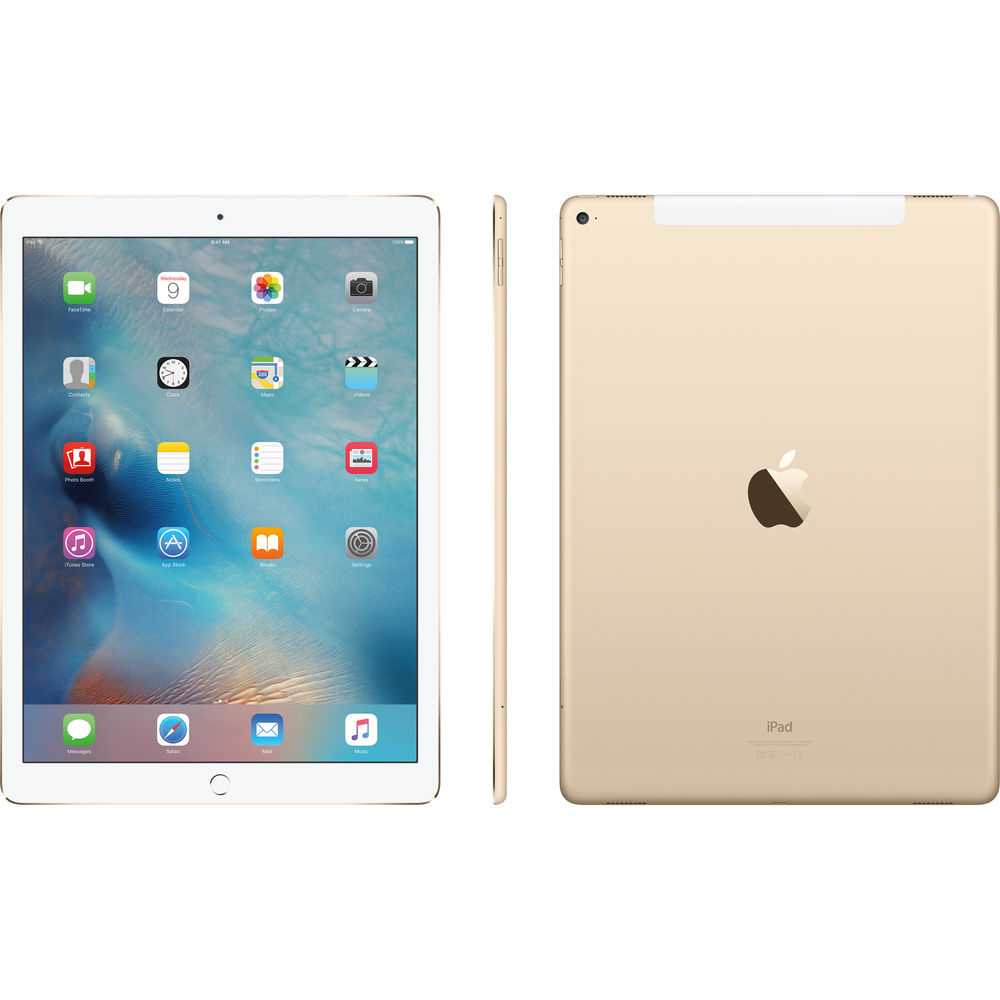 Apple iPad Pro Cellular (Gold)- 256Gb/ 9.7Inch/ 4G